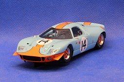 Slotcars66 Mirage M1 1/32nd scale Le Mans Minitures slot car Le mans 1967 #14 